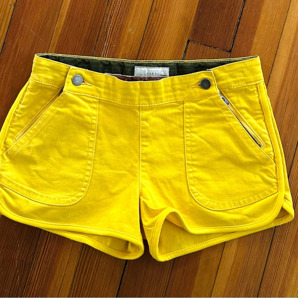 Yellow Women's Shorts